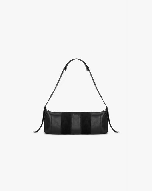 Snap Baguette Bag - Jet Black